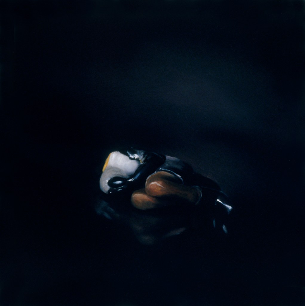 Defense Against Bears painting by artist Suzanne Walters